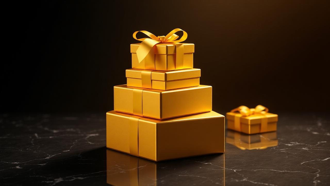 Gouden VIP-cadeaus voor onze loyale spelers